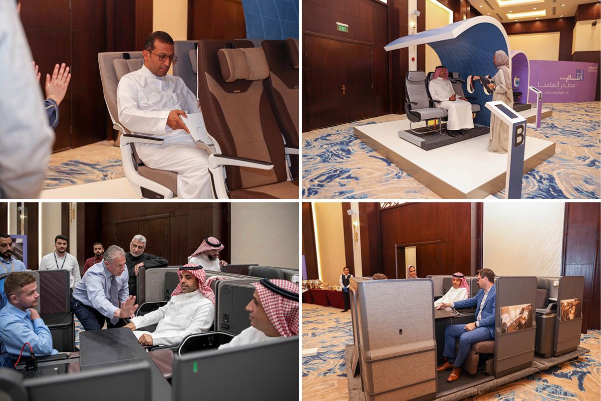 SAUDIA Revolutionises The Airline Travel Experience With Cutting-Edge New Seats